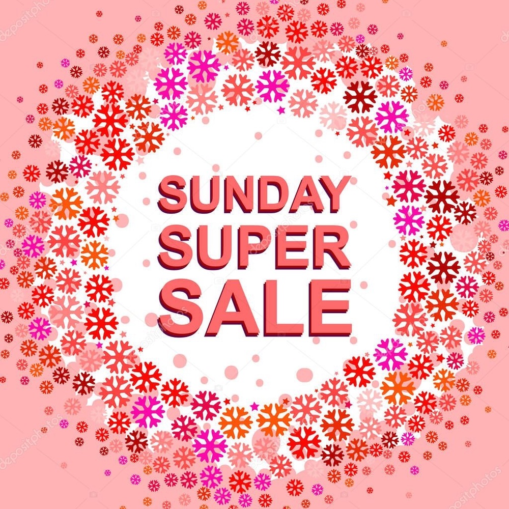 Super sale Sunday